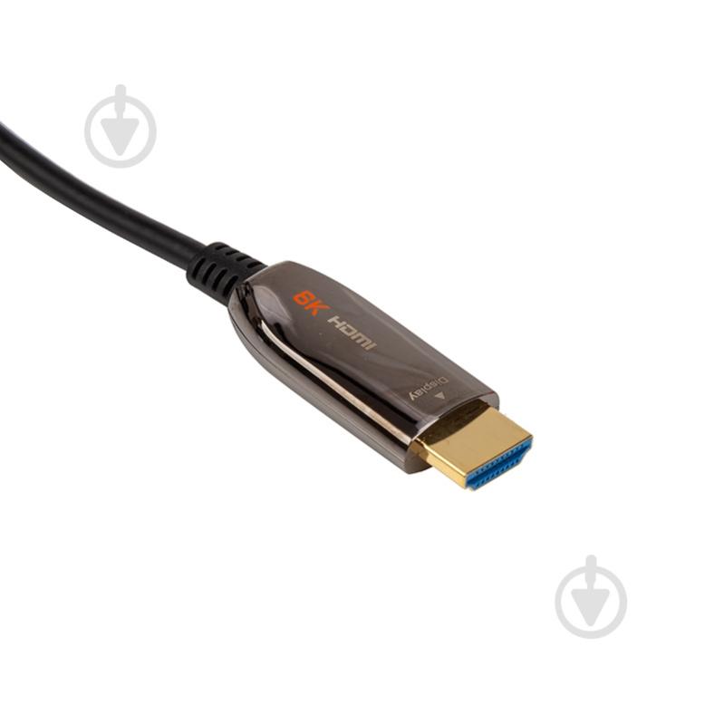 Кабель CableTime HDMI - HDMI, AOC, 8K, 60Hz, 48Gbps, V2.1 30 м black (CA914050) - фото 1 Кабель CableTime HDMI - HDMI, AOC, 8K, 60Hz, 48Gbps, V2.1 30 м black (CA914050) - фото 1