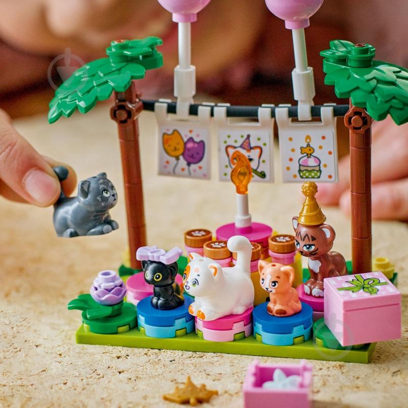 Конструктор LEGO Friends День народження кота і будинок на дереві 42666 - фото 7