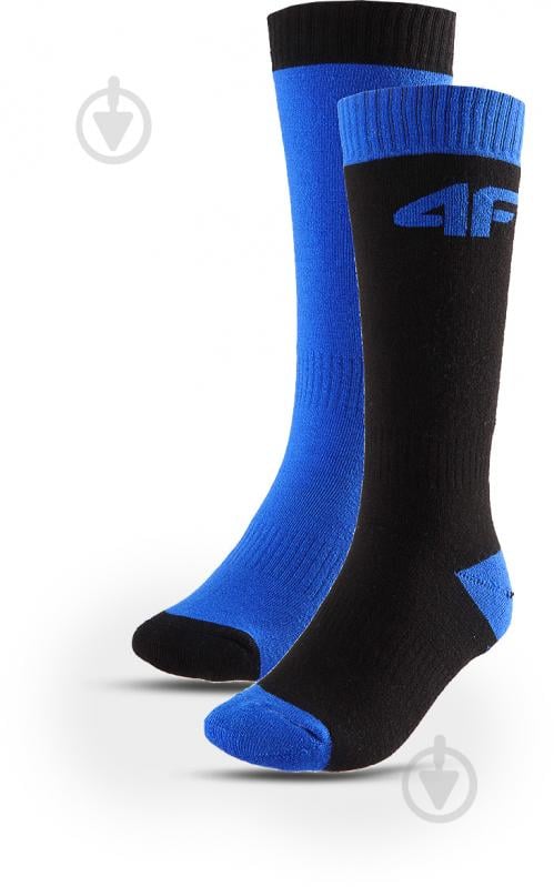 Шкарпетки 4F SOCKS FNK M145 (2PACK) 4FJWAW24UFSOM145-90S р.38-40 різнокольоровий - фото 1