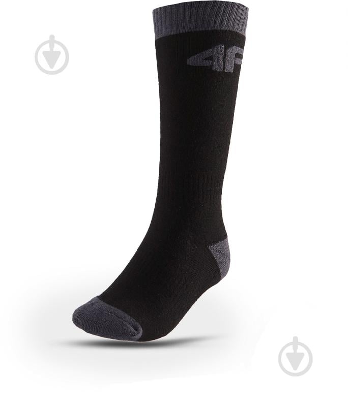 Шкарпетки 4F SOCKS FNK M145 (2PACK) 4FJWAW24UFSOM145-92S р.32-34 хакі - фото 2