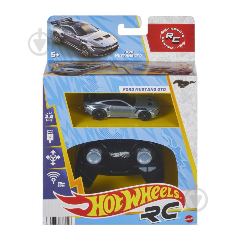 Машинка Hot Wheels Ford Mustang GTD 1:64 JBH04 - фото 7 Машинка Hot Wheels Ford Mustang GTD 1:64 JBH04 - фото 7