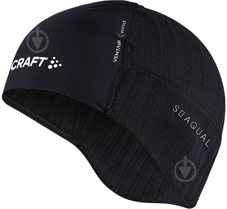 Шапка Craft Active Extreme X Wind Hat 1909695-999985 р.S черный - фото 1