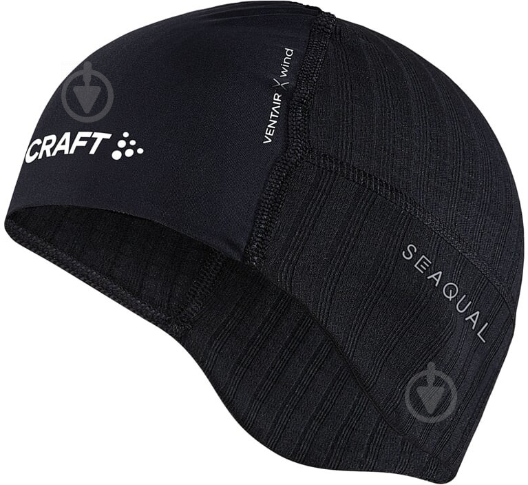 Шапка Craft Active Extreme X Wind Hat 1909695-999985 р.L/XL чорний - фото 1