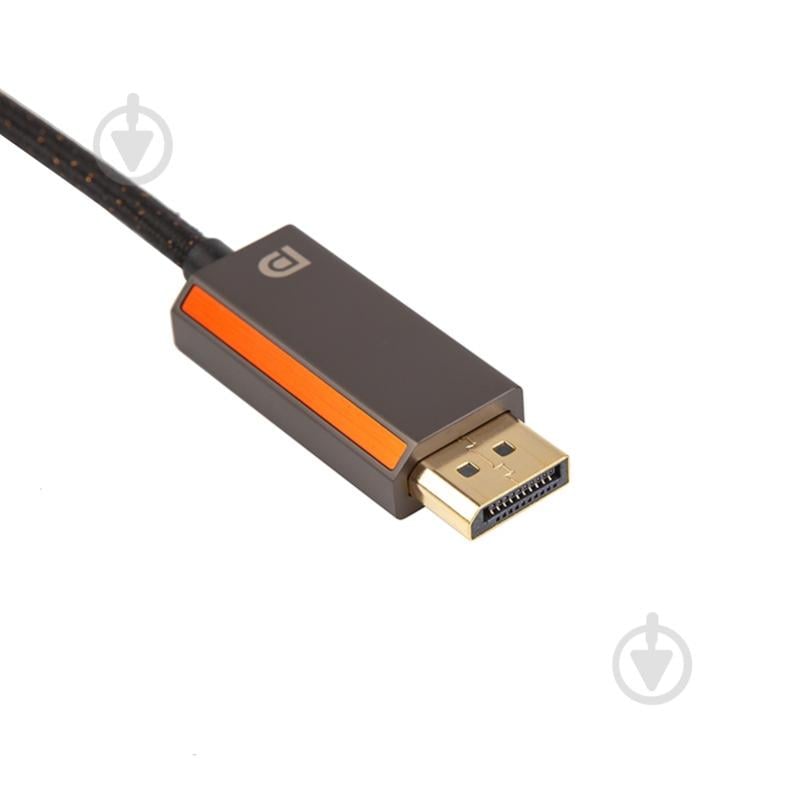 Кабель CableTime USB Type-C - DisplayPort, 8K 2 м black (CA914074) - фото 2 Кабель CableTime USB Type-C - DisplayPort, 8K 2 м black (CA914074) - фото 2