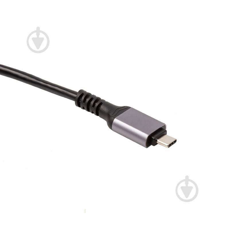 Кабель PowerPlant USB Type-C — RJ45 5 м black (CA914944) - фото 4 Кабель PowerPlant USB Type-C — RJ45 5 м black (CA914944) - фото 4