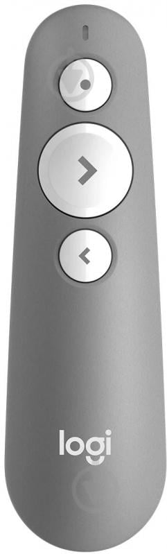 Презентер лазерний Logitech R500s Laser Presentation Remot Mid grey (910-006520) - фото 1