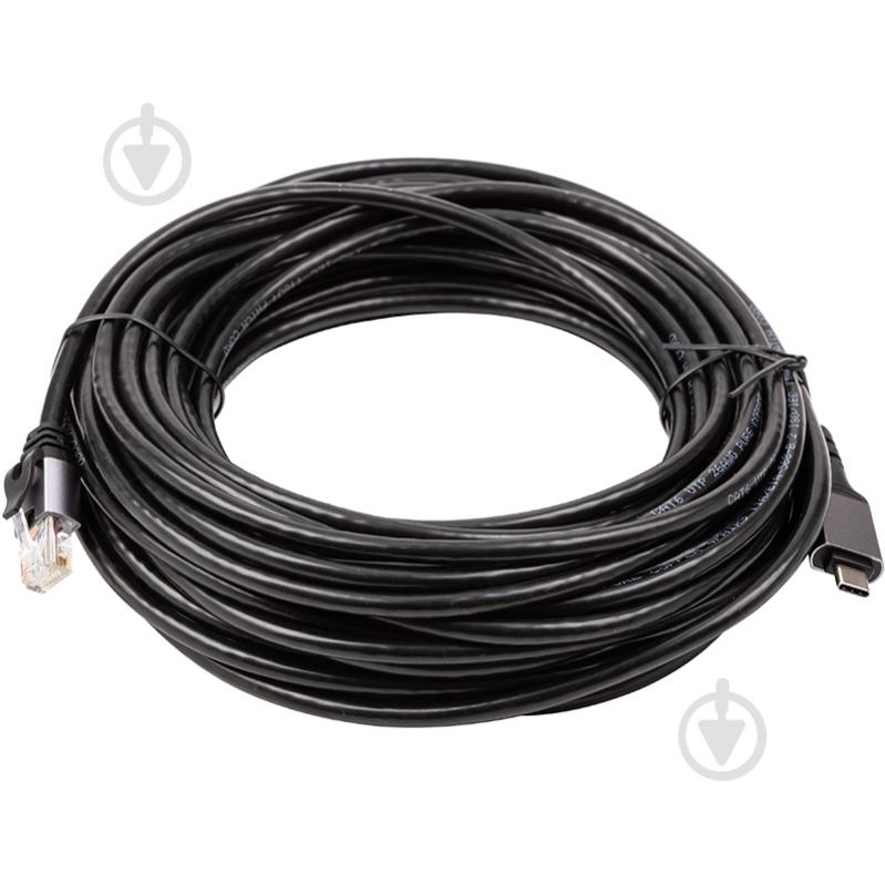 Кабель PowerPlant USB Type-C — RJ45 15 м black (CA914968) - фото 2 Кабель PowerPlant USB Type-C — RJ45 15 м black (CA914968) - фото 2