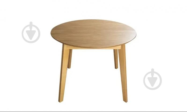 Стол обеденный Prestol Марс 900(1375)x900x750мм дуб/дуб - фото 3