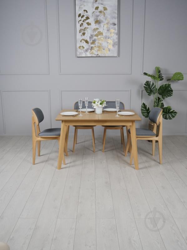 Стол обеденный Prestol Милан 1100(1400)x700x750мм дуб/дуб - фото 7