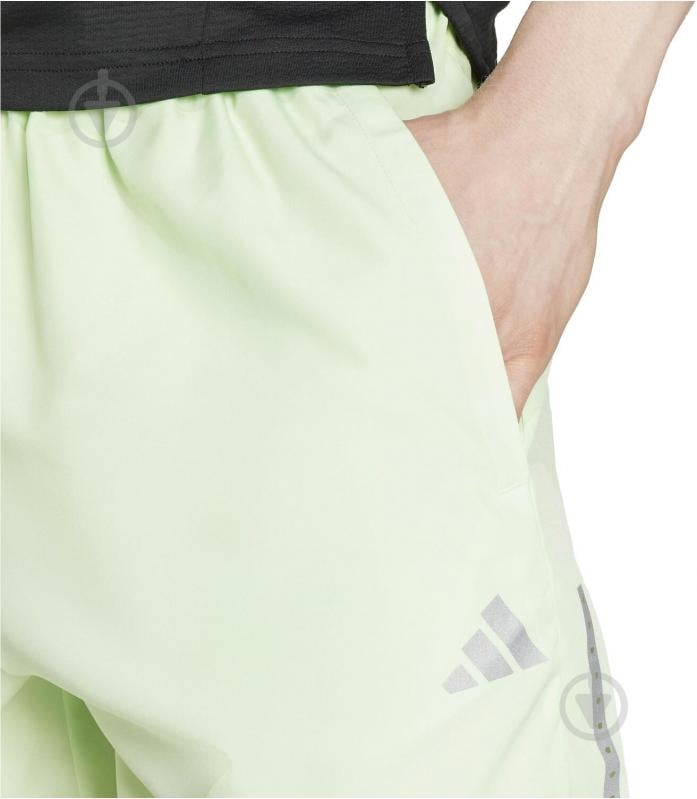 Шорты Adidas IR5880 р. L зеленый - фото 4