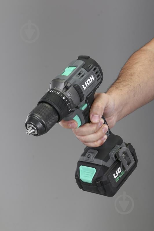 Шуруповерт аккумуляторный LION BD1-20BL-45NM-4A1-C - фото 12