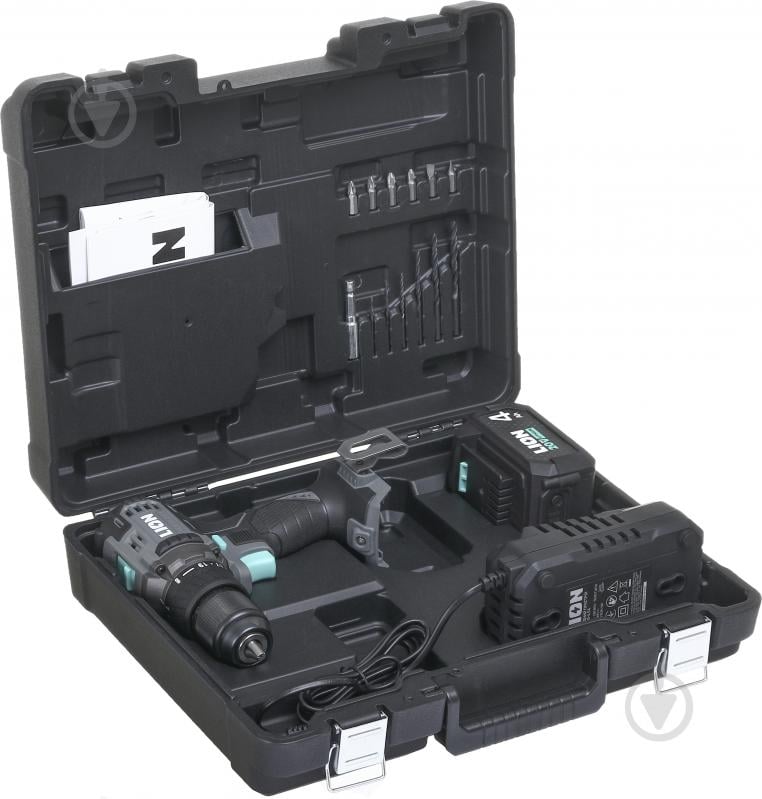 Шуруповерт аккумуляторный LION BD1-20BL-45NM-4A1-C - фото 4