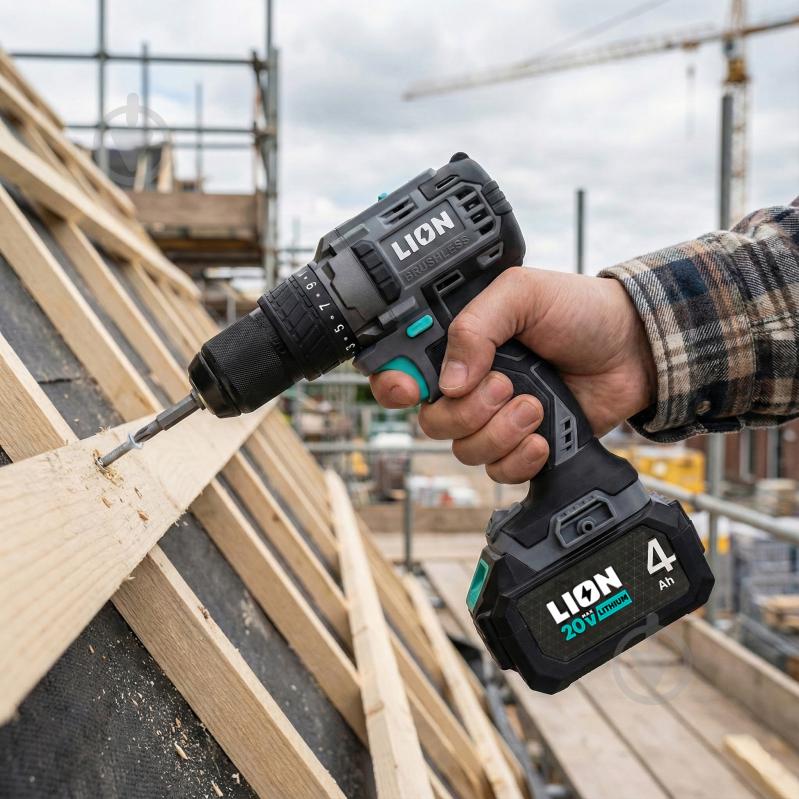 Шуруповерт аккумуляторный LION BD1-20BL-45NM-4A1-C - фото 17
