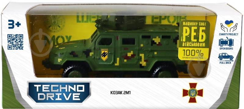 Автомодель TechnoDrive Шевроны Героев Козак 2М1 АЗОВ KS450-2 - фото 1 Автомодель TechnoDrive Шевроны Героев Козак 2М1 АЗОВ KS450-2 - фото 1