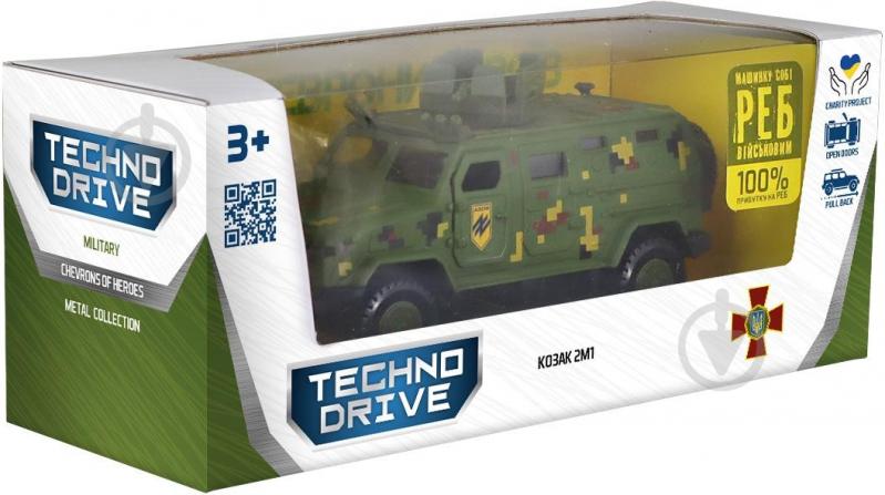 Автомодель TechnoDrive Шевроны Героев Козак 2М1 АЗОВ KS450-2 - фото 3 Автомодель TechnoDrive Шевроны Героев Козак 2М1 АЗОВ KS450-2 - фото 3