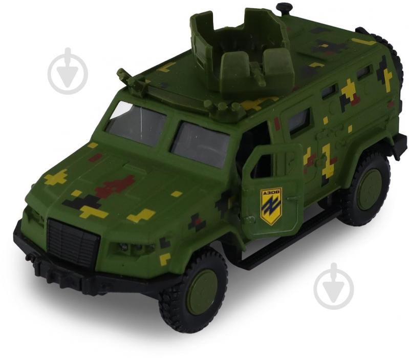 Автомодель TechnoDrive Шевроны Героев Козак 2М1 АЗОВ KS450-2 - фото 5 Автомодель TechnoDrive Шевроны Героев Козак 2М1 АЗОВ KS450-2 - фото 5