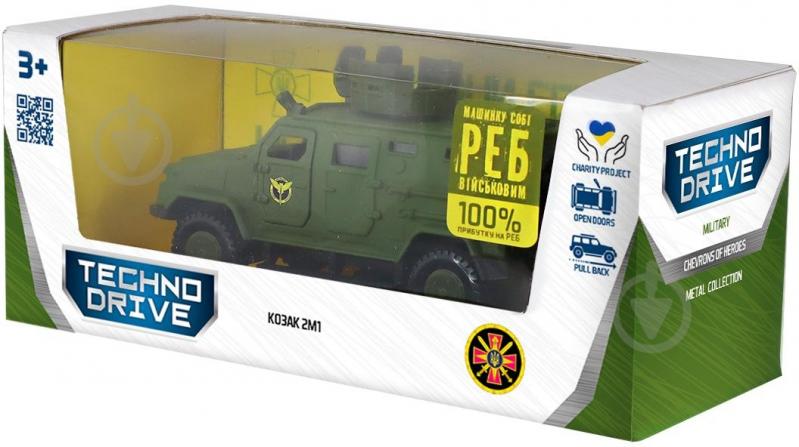 Автомодель TechnoDrive Шевроны Героев Казак 2М1 ГУР МО KS450-1 - фото 2 Автомодель TechnoDrive Шевроны Героев Казак 2М1 ГУР МО KS450-1 - фото 2