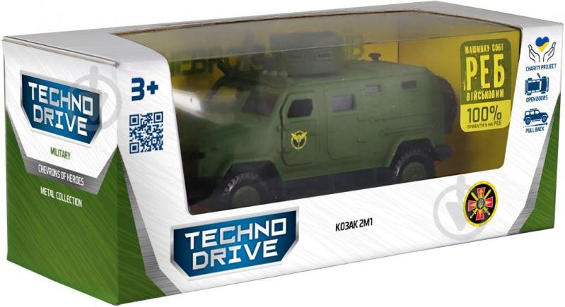 Автомодель TechnoDrive Шевроны Героев Казак 2М1 ГУР МО KS450-1 - фото 3 Автомодель TechnoDrive Шевроны Героев Казак 2М1 ГУР МО KS450-1 - фото 3