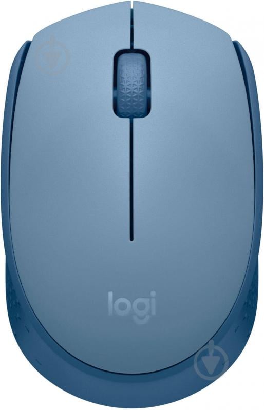 Мышь Logitech Wireless Mouse M171 blue grey (910-006866) - фото 1