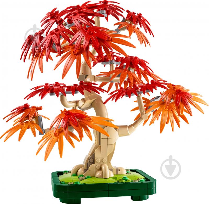 Конструктор LEGO Botanical Бонсай з японського червоного клена 10348 - фото 3