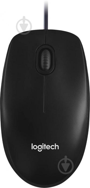 Миша Logitech M100 EMEA black (910-006652) - фото 1