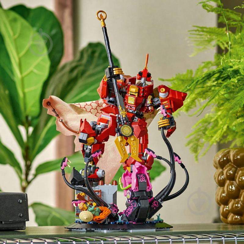 Конструктор LEGO NINJAGO Робот Вогняного Лицаря 71846 - фото 6