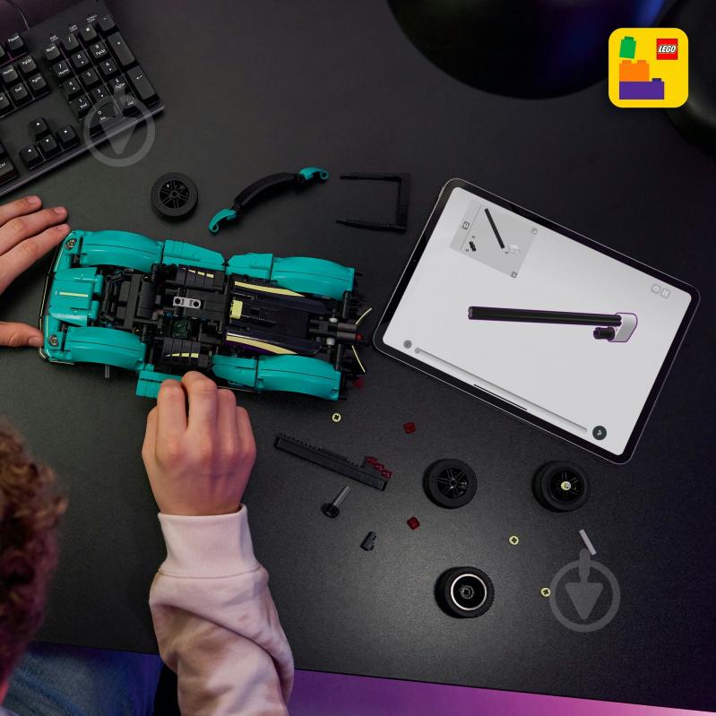 Конструктор LEGO Technic Aston Martin Valkyrie 42208 - фото 8