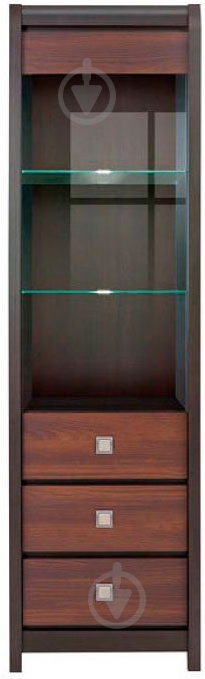 Витрина BRW Україна REG1W2SP Loren дуб венге - фото 2