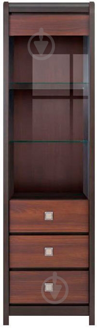 Витрина BRW Україна REG1W2SP Loren дуб венге - фото 1