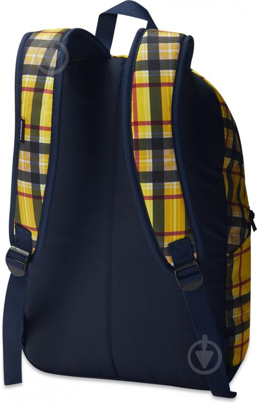 Рюкзак Converse Go 2 Backpack YELLOW_PLAID/OBSIDIAN 10019901-745 чорний із жовтим - фото 2