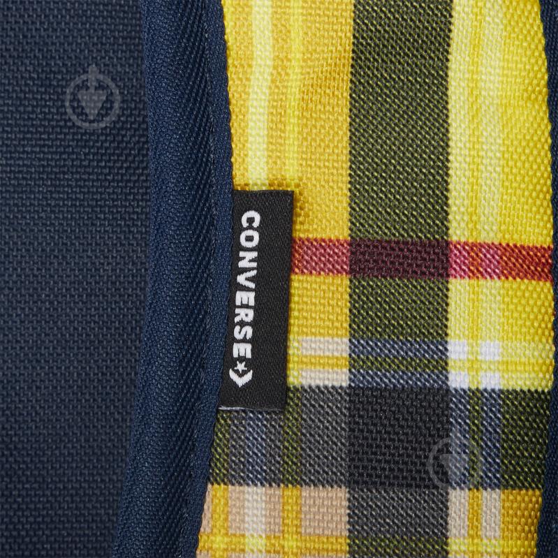 Рюкзак Converse Go 2 Backpack YELLOW_PLAID/OBSIDIAN 10019901-745 чорний із жовтим - фото 5