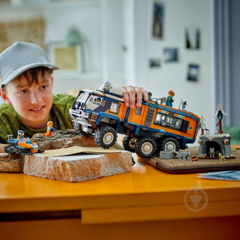 Конструктор LEGO City Арктична дослідницька вантажівка з науковою лабораторією 60471 - фото 4