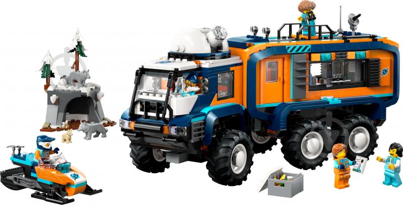 Конструктор LEGO City Арктична дослідницька вантажівка з науковою лабораторією 60471 - фото 3
