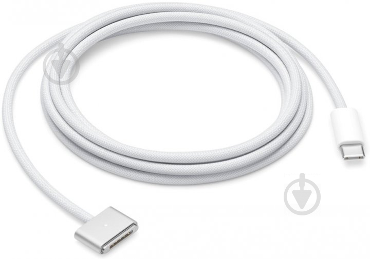 Кабель Apple USB-C to Magsafe 3 2 м белый (MLYV3ZM/A) - фото 1