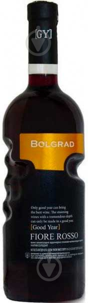 Вино Bolgrad FIORE ROSSO червоне напівсолодке 0.75 л 4820197560257 0,75 л - фото 1
