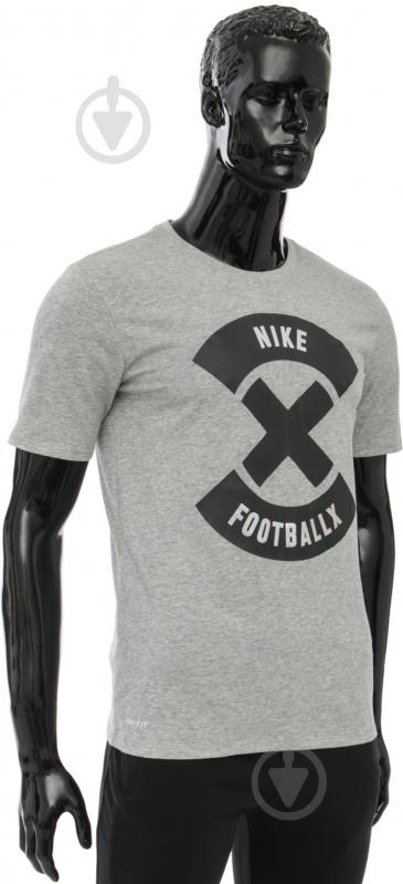 Футболка Nike 805581-063 L серый - фото 2
