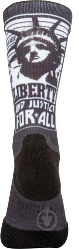 Носки 5.11 Tactical Sock&Awe Crew Liberty р.S черный - фото 2