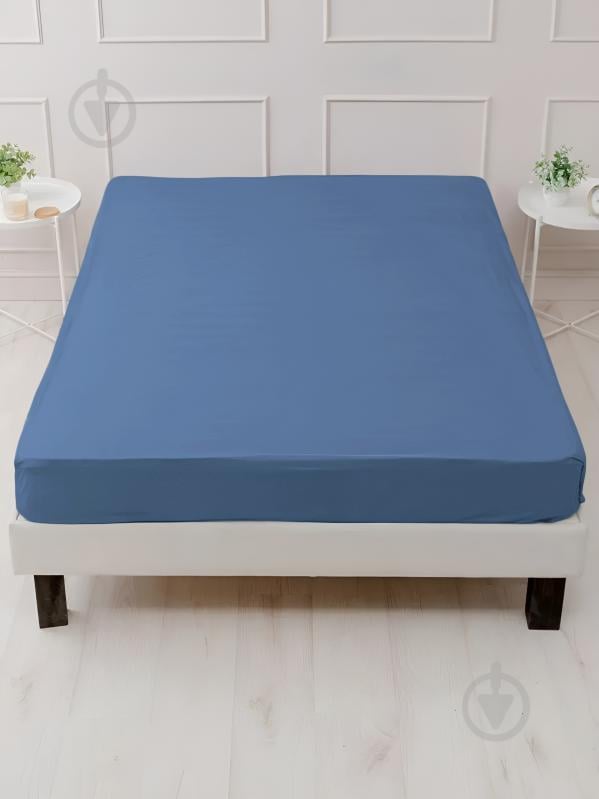 Простынь на резинке Blue (GDMBLSHEETF150200) 150x200 см синий Good-Dream - фото 5 Простынь на резинке Blue (GDMBLSHEETF150200) 150x200 см синий Good-Dream - фото 5