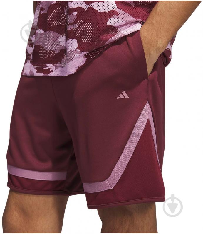 Шорти Adidas Pro Block IL2242 р. M бордовий - фото 6
