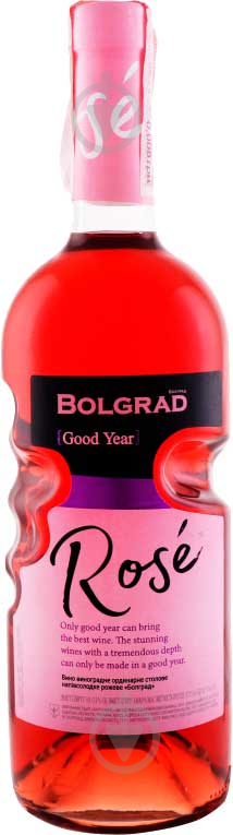 Вино Bolgrad столове рожеве напівсолодке 0.75 л 4820197560899 0,75 л - фото 1