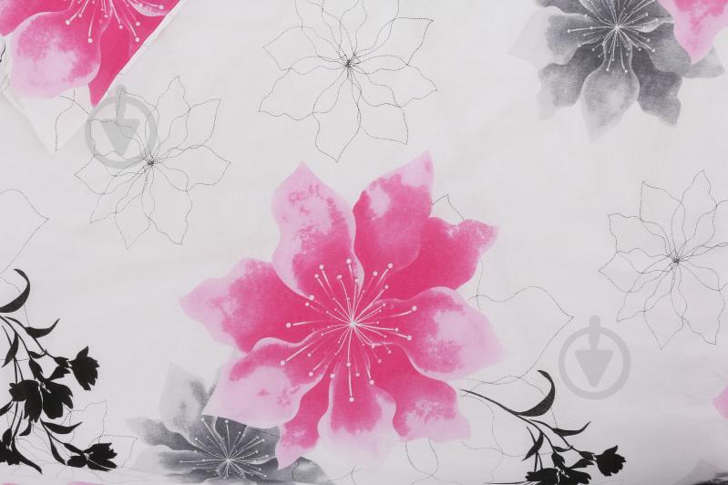 Комплект постельного белья Аманда 2 белый с рисунком UP! (Underprice) - фото 2 Комплект постельного белья Аманда 2 белый с рисунком UP! (Underprice) - фото 2