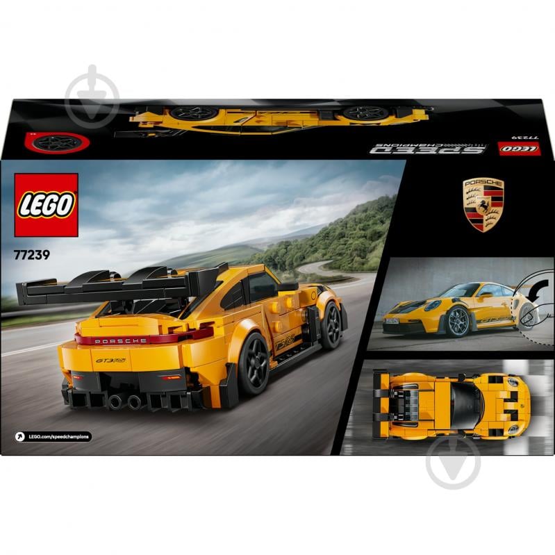 Конструктор LEGO Speed Champions Суперкар Porsche 911 GT3 RS 77239 - фото 2