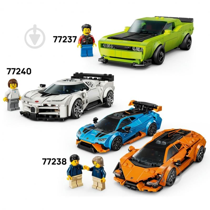 Конструктор LEGO Speed Champions Суперкар Porsche 911 GT3 RS 77239 - фото 8