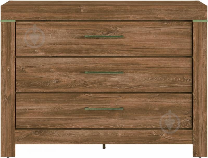 Комод BRW Gent 3ш 1150x850x450 мм /дуб стірлінг (S228-KOM3S/9/12-DAST ) - фото 1