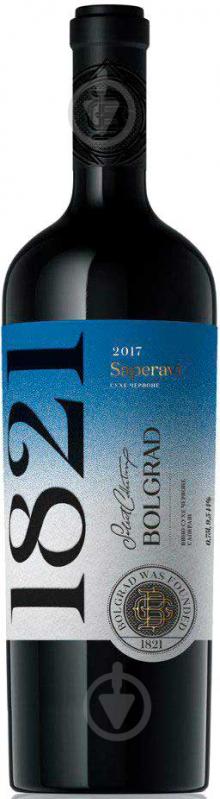 Вино Bolgrad Saperavi Select червоне сухе 0.75 л 4820197561292 0,75 л - фото 1
