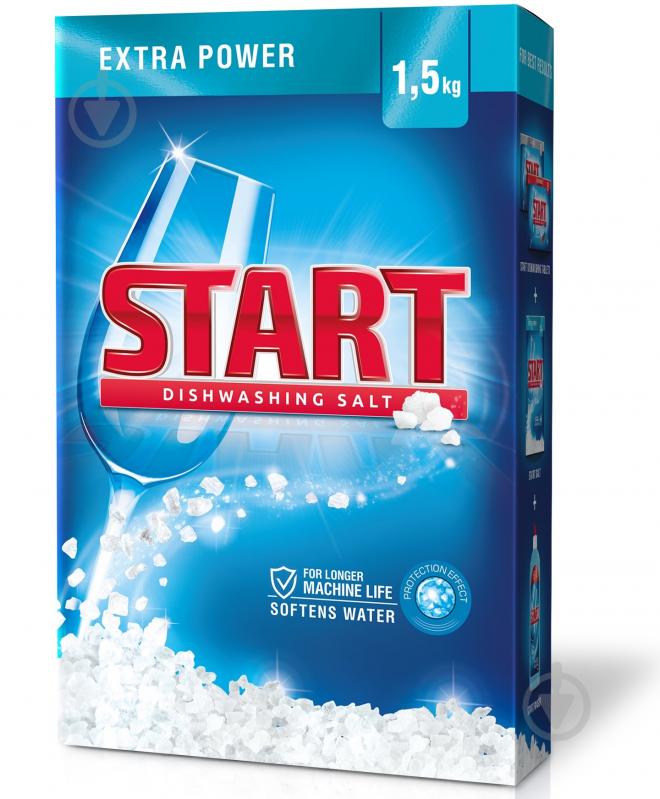 Соль для ПММ START Dishwashing Salt 1,5 кг - фото 1