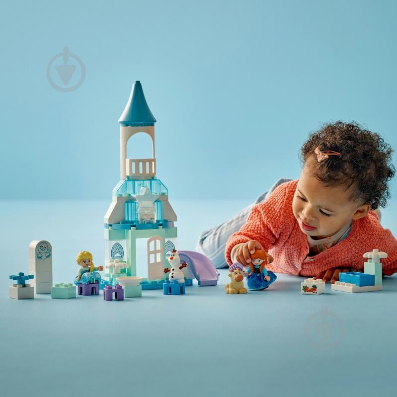 Конструктор LEGO DUPLO Disney Вечірка у крижаному палаці Ельзи та Анни 10455 - фото 4