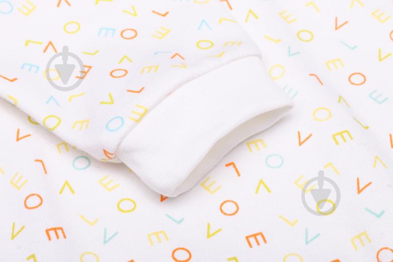 Комбинезон для девочки Minikin р.80 белый с принтом - фото 4