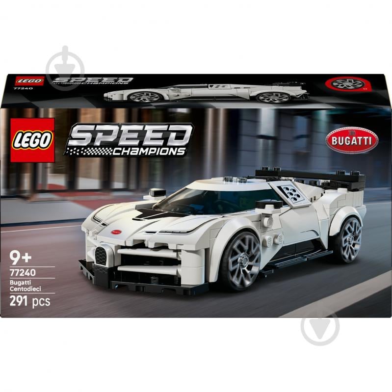 Конструктор LEGO Speed Champions Спортивний гіперкар Bugatti Centodieci 77240 - фото 1