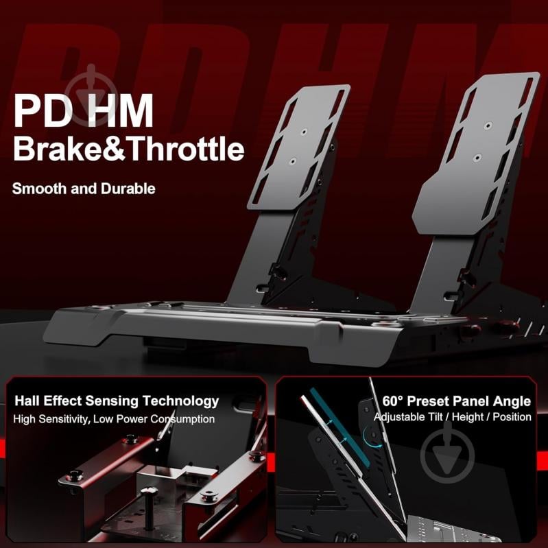 Кермо і педалі PXN VD4 Bundle for PC - фото 11